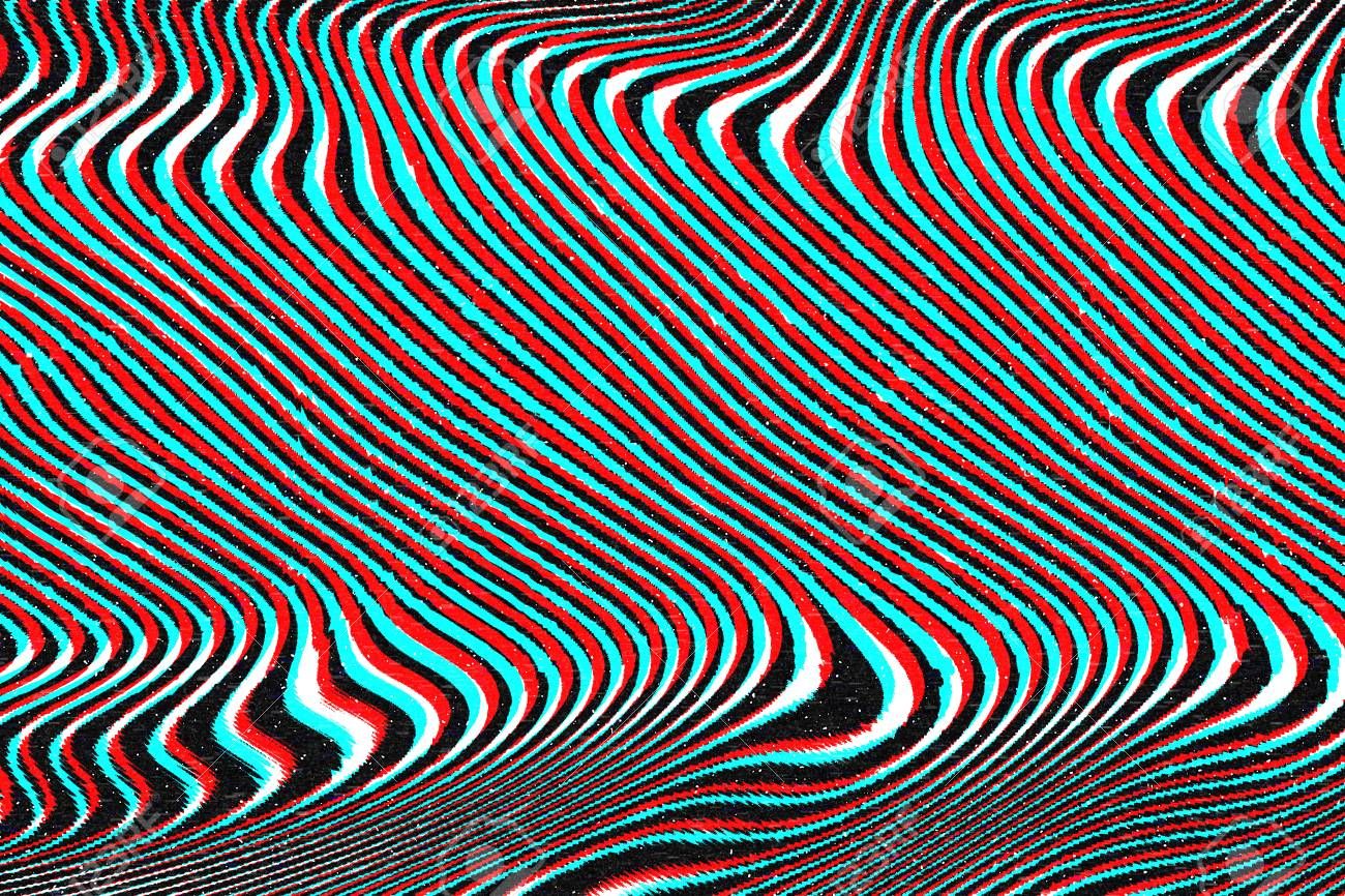 Free download Glitch Psychedelic Background Old TV Screen Error