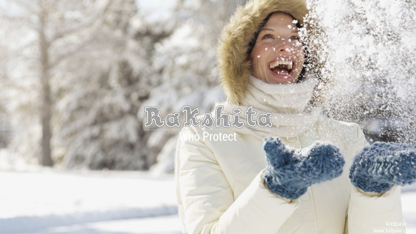 Rakshita 3D Name Wallpaper for Mobile, Write रक्षिता