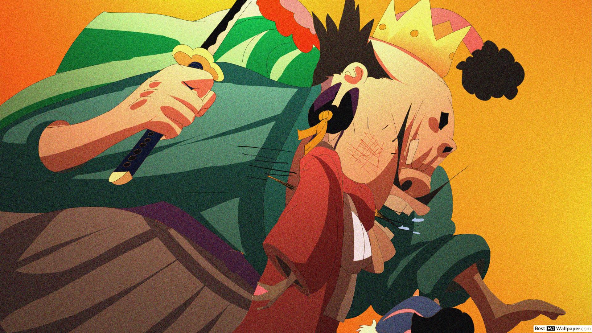 One Piece & Shogun Orochi Kurozumi HD wallpaper download