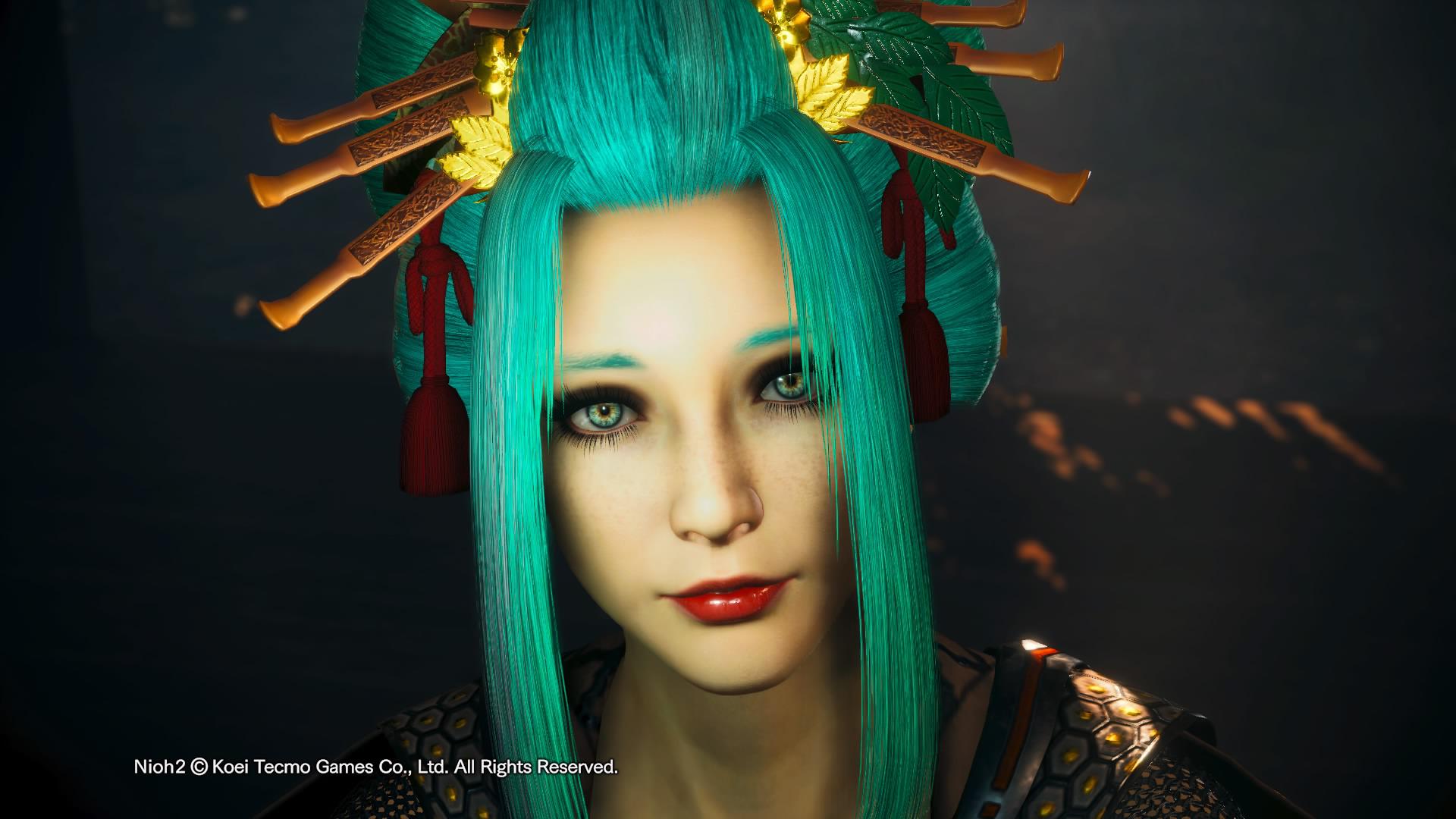 Playing Nioh 2 as Komurasaki right now. Ben ben