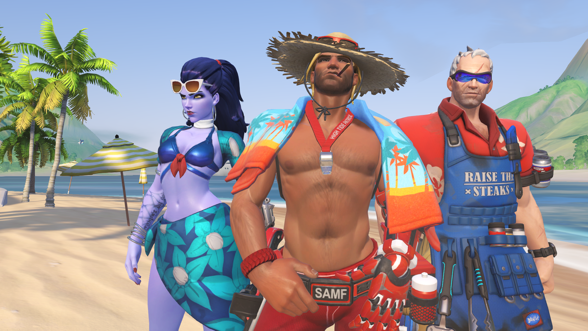The best skins from Overwatch's Summer Games Event