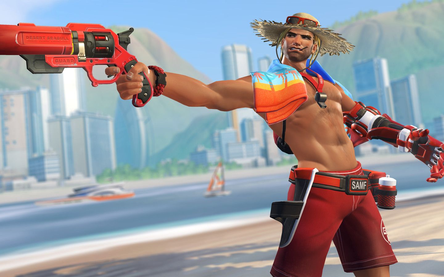 Mccree Overwatch Summer Games 2017 4k 1440x900 Resolution
