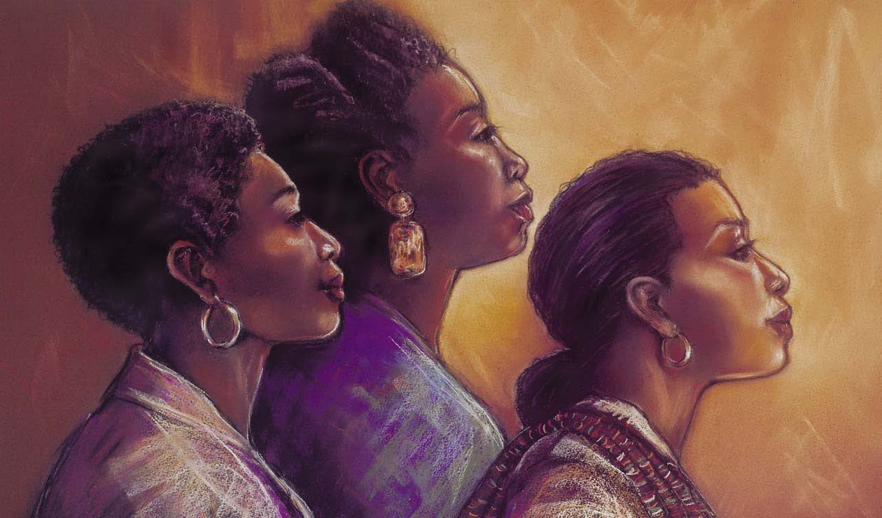 Black Women paintings