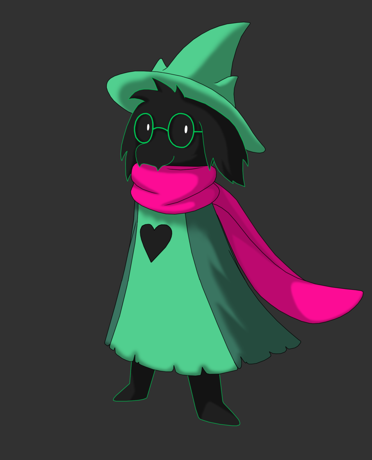 Ralsei from Deltarune! Had to draw him cause he's really cute! I still have a couple image I'd like to do for this. Drawings, Lucas the spider, Spyro the dragon