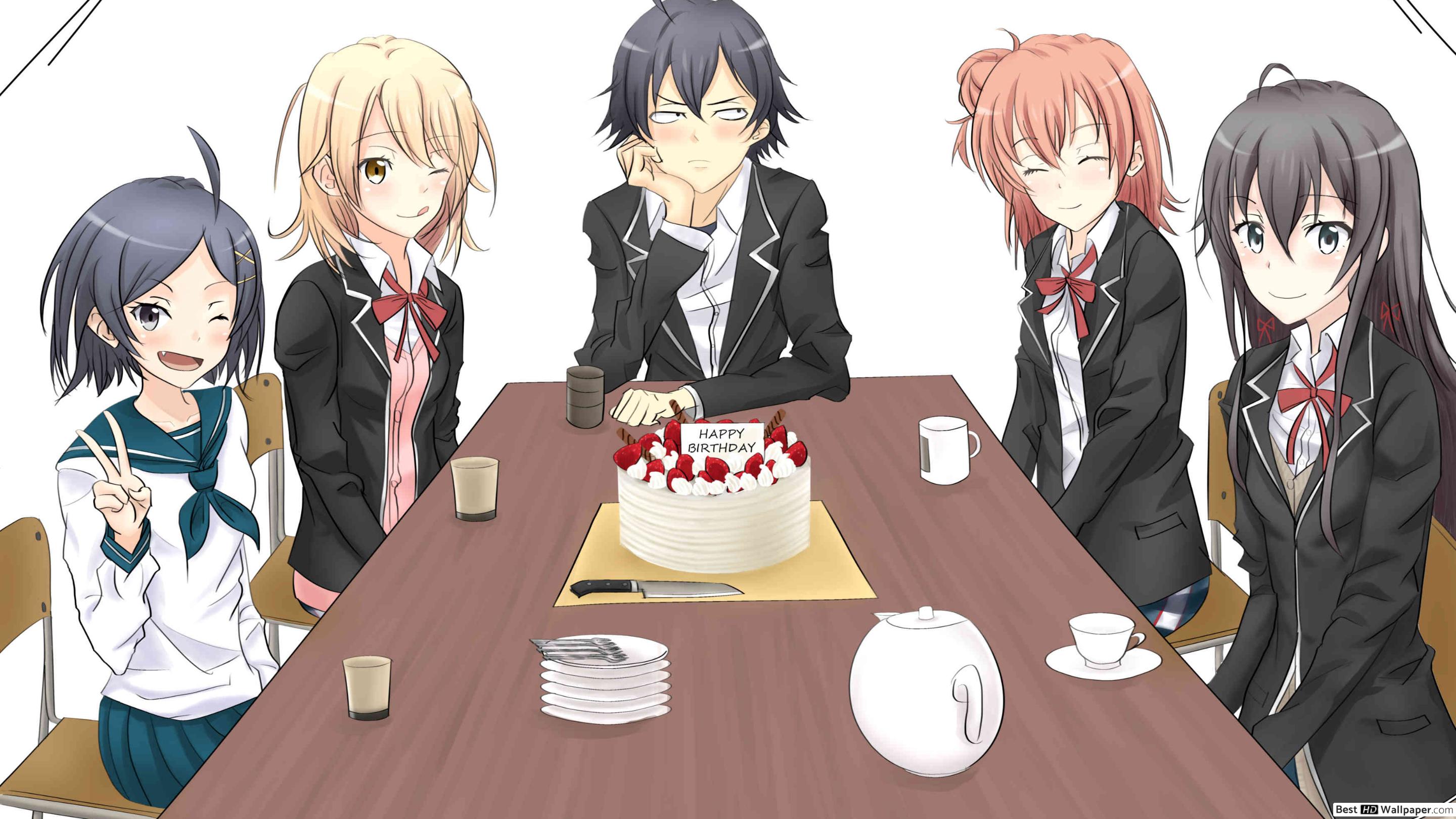 Oregairu Hacchiman, Yukinoshita Yukino, Yuigahama Yui