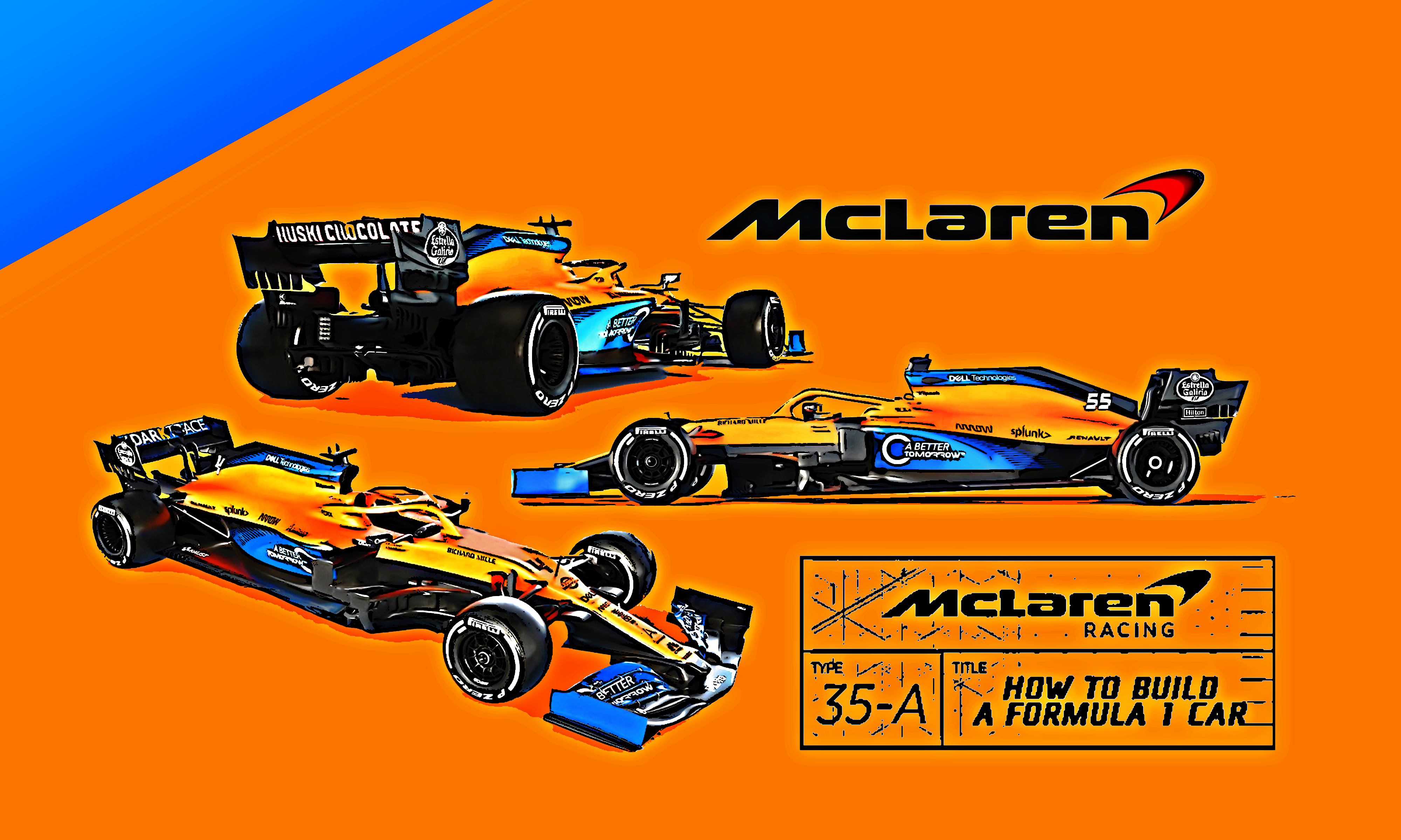 McLaren MCL35 2020 Wallpaper [4000x2400]