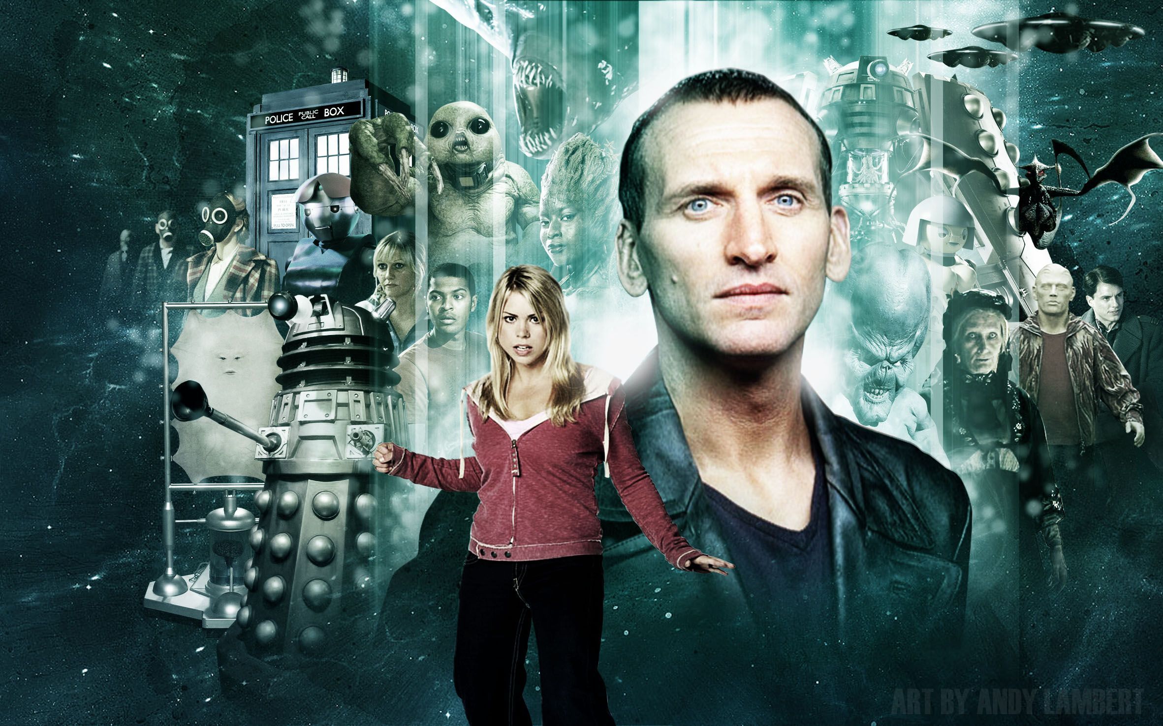 The Best of the 9th. Doctor who, Ninth doctor, Doctor who wallpaper