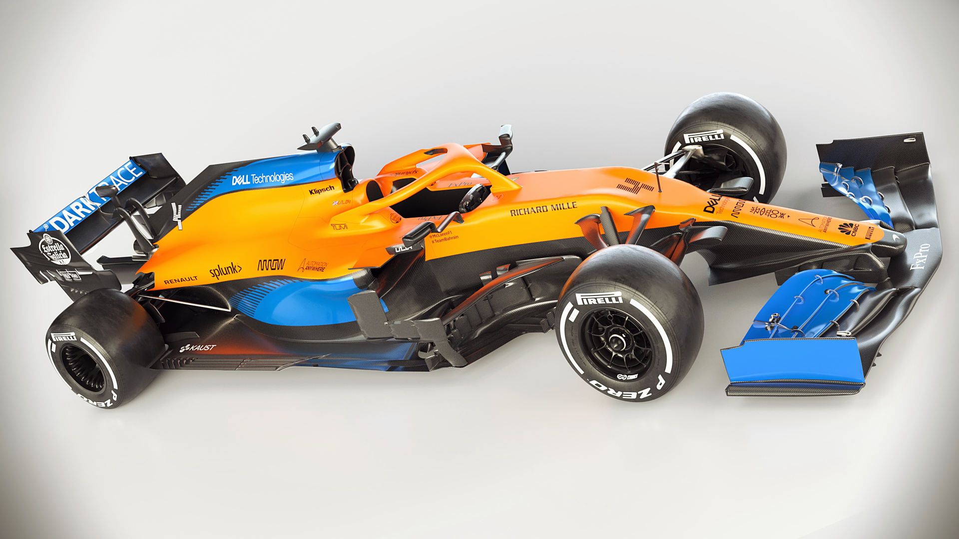 McLaren MCL35 2020 F1 Wallpaper HD