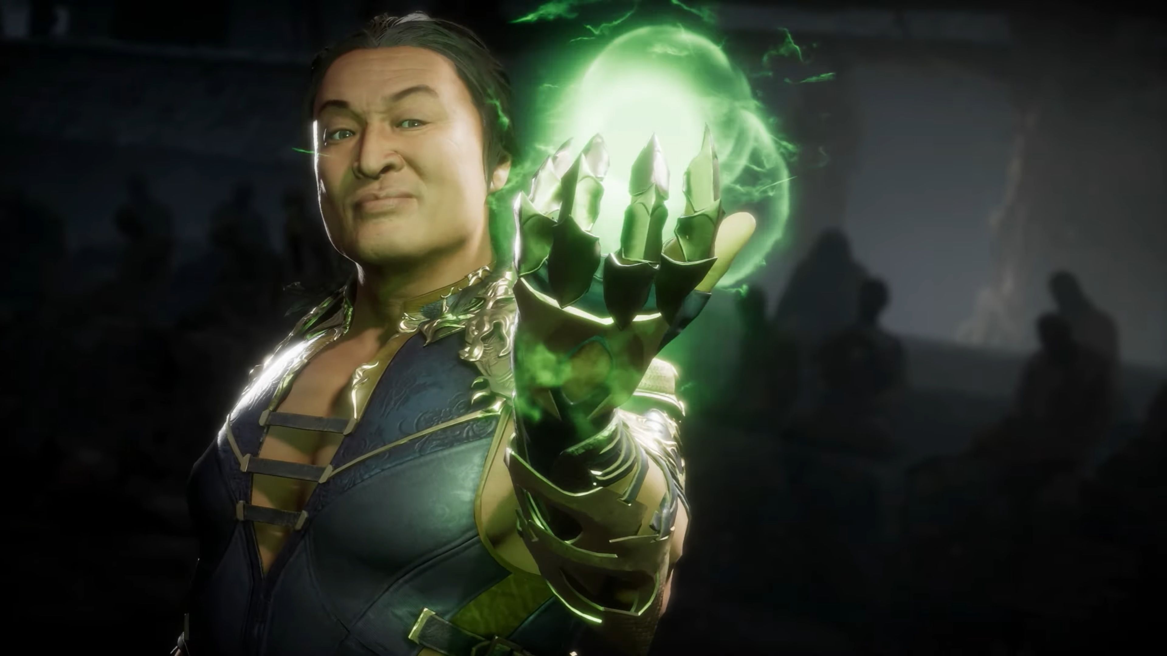 Download The Mighty Shapeshifter Shang Tsung of Mortal Kombat Wallpaper