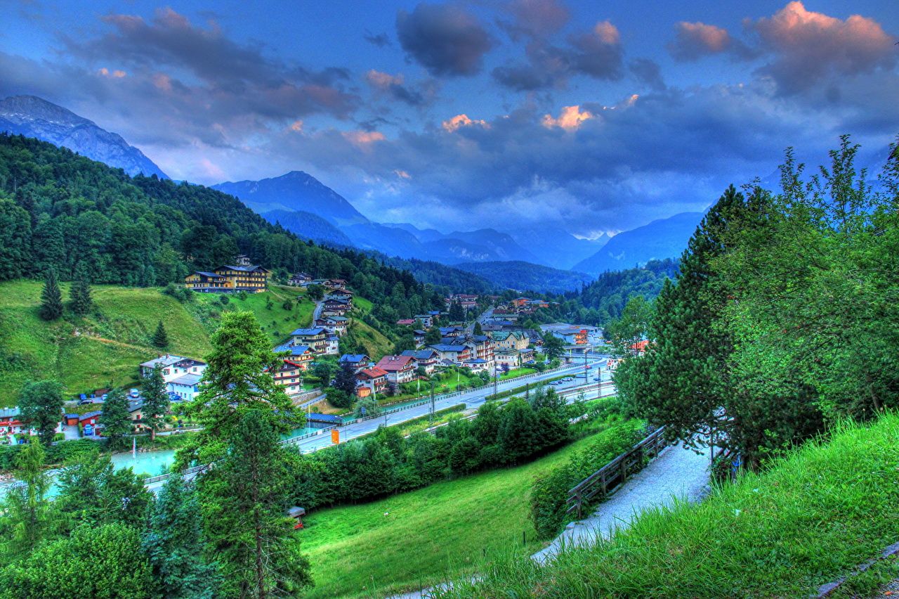 Image Bavaria Germany Berchtesgaden landscape photography Cities