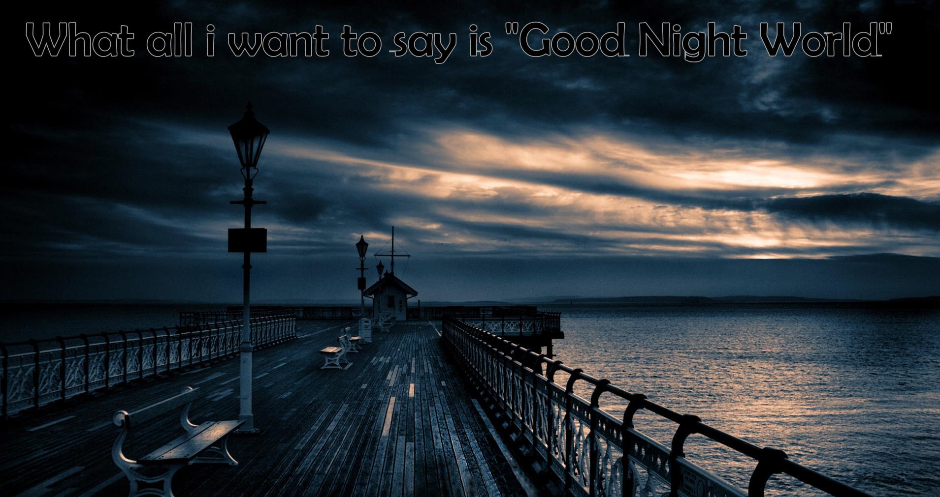 Amazing Good Night HD Wallpaper Collections