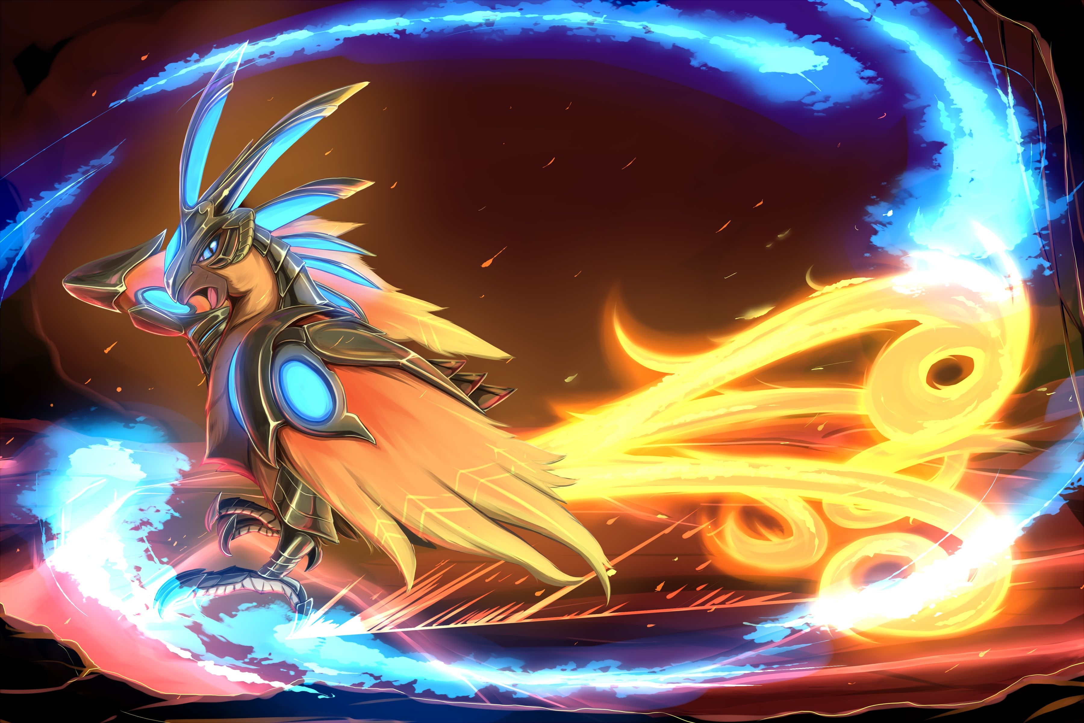 Puzzle & Dragons Horus wallpaperx2400