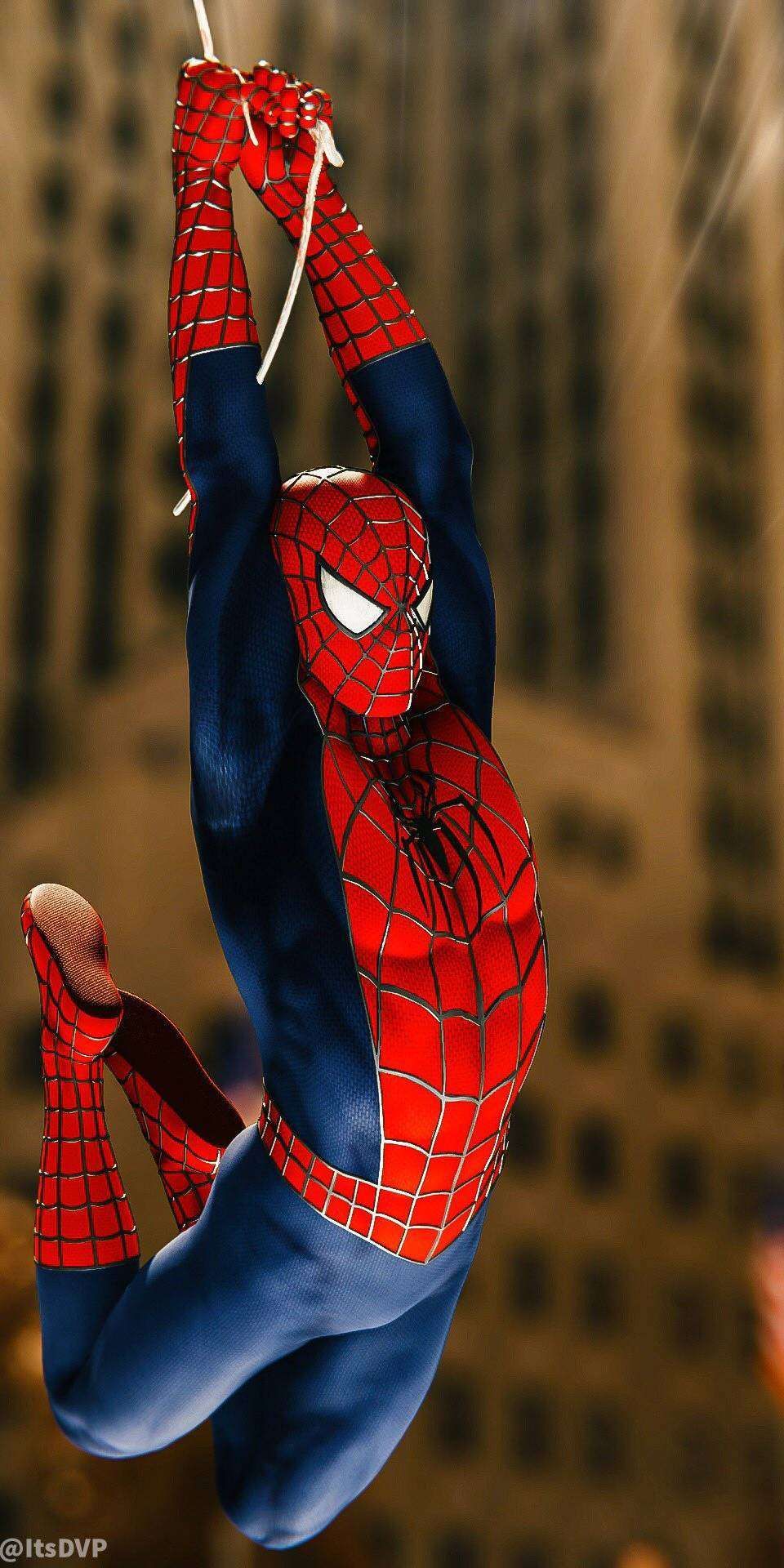 Spiderman Swing IPhone Wallpaper. Spiderman, Marvel spiderman, Amazing spiderman