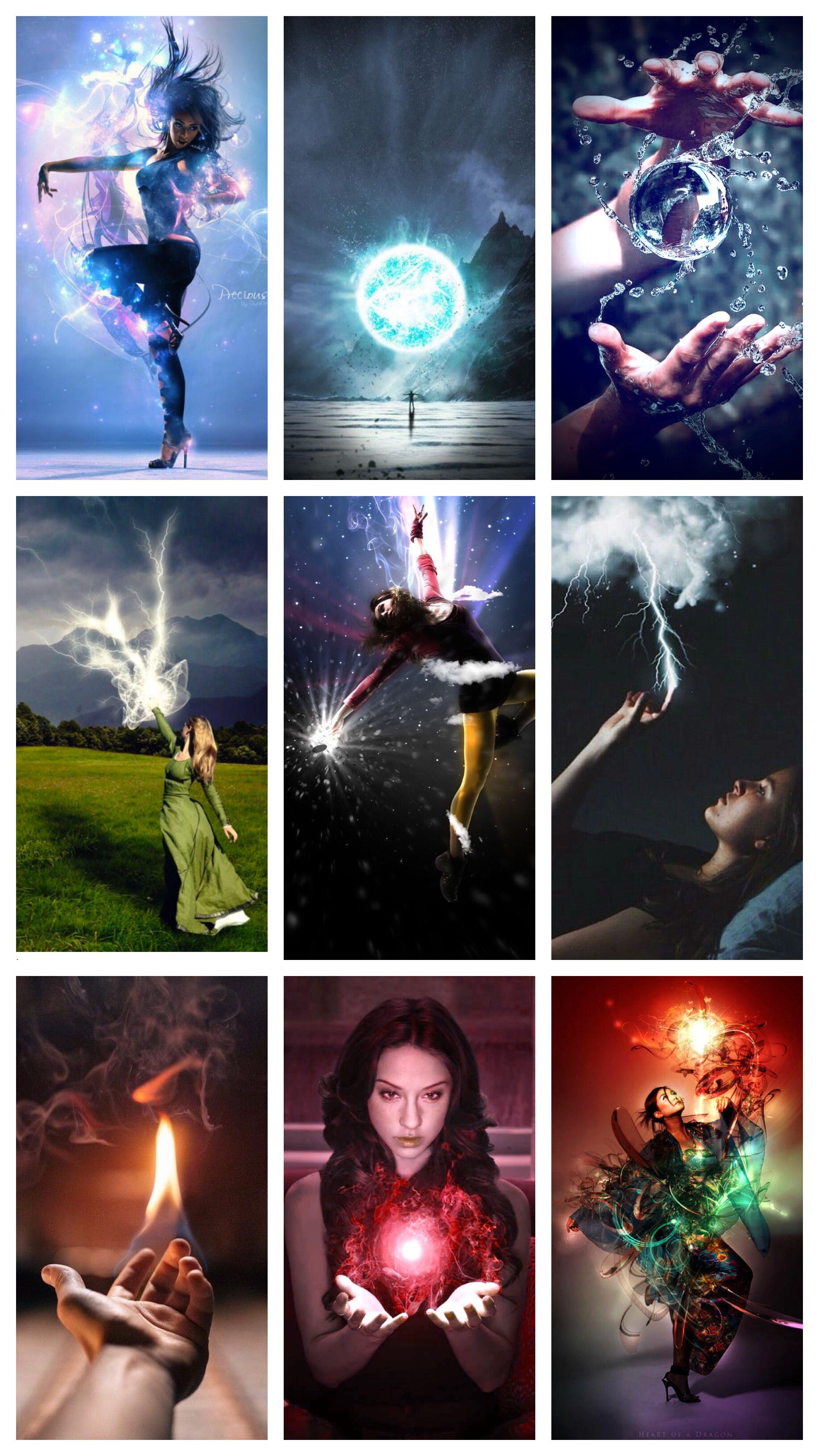 Magic Vision Board. Elemental magic, Supernatural power, Magic powers