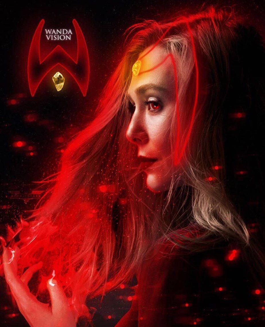 Scarlet Witch telekinesis. Scarlet witch, Scarlet