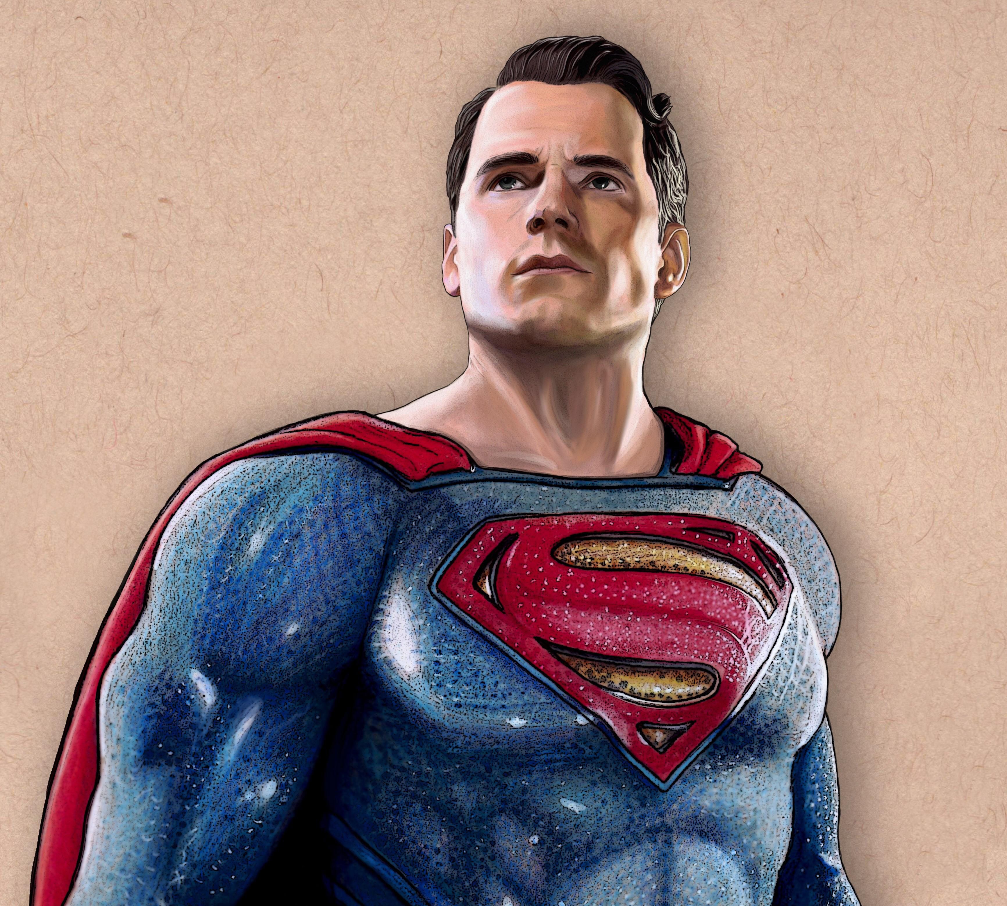 Superman Justice League Fan Art, HD Superheroes, 4k Wallpaper