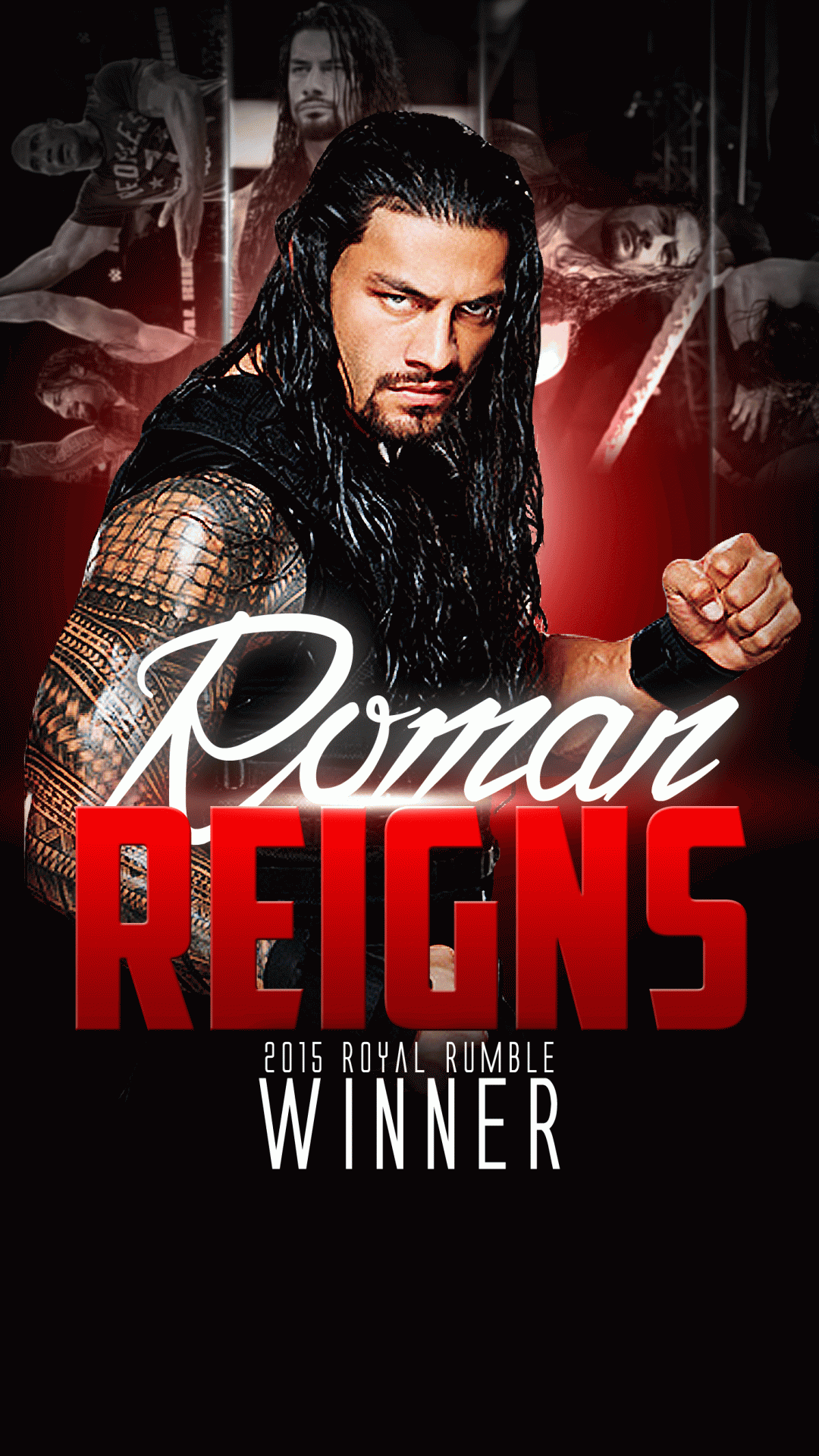 Free download Roman Reigns Logo Wallpaper [1728x2592]