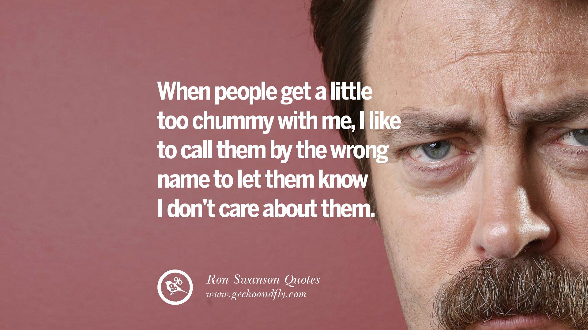 Funny Ron Swanson Quotes And Meme On Life