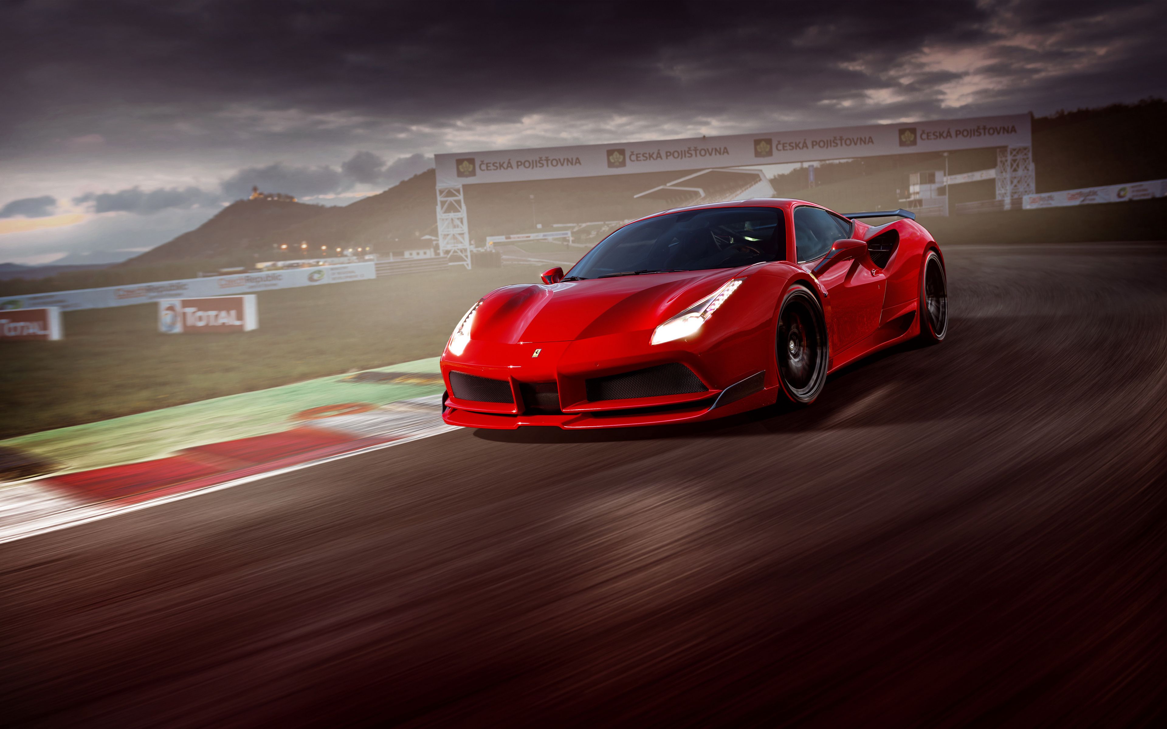Ferrari 488 GTB N Largo package 4K Wallpaper
