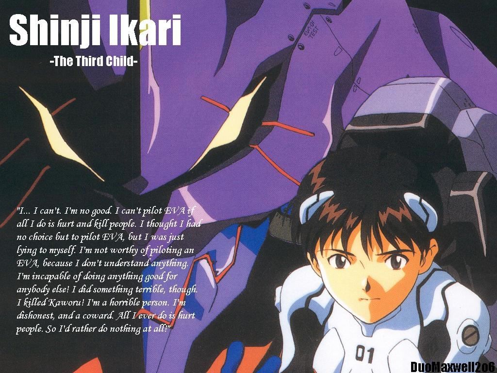 Shinji Ikari Third Child.