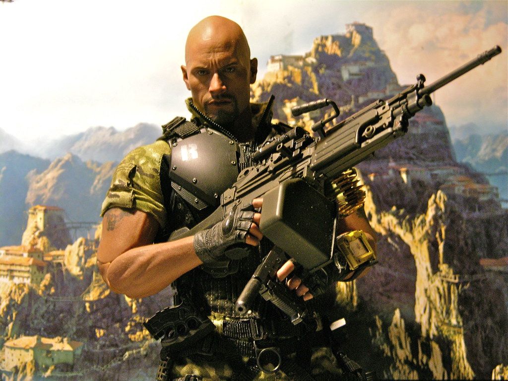 GI Joe Roadblock Rock. From GI Joe Retaliation Roadbl