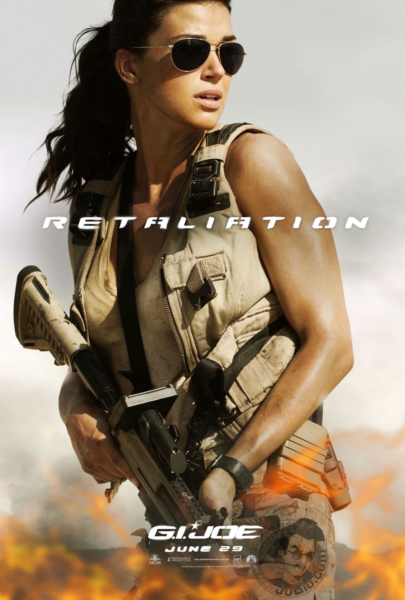 Michelle Rodriguez [G.I. Joe: Retaliation]. Joe