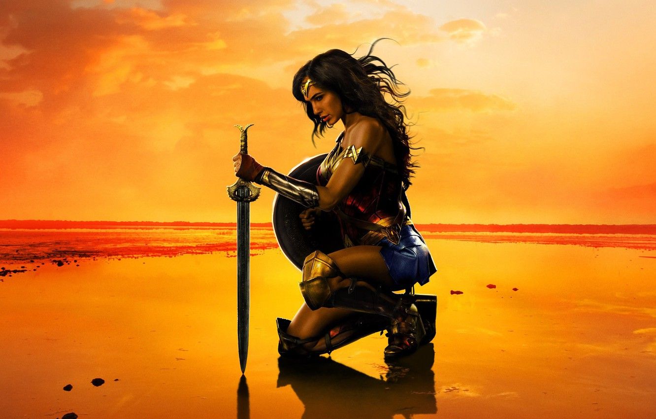 Wallpaper Girl, Action, Fantasy, Wonder Woman, Hot, Beautiful