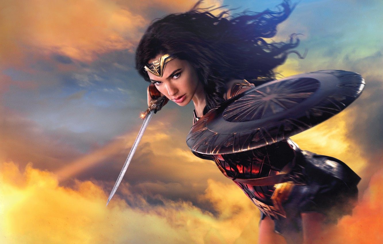 Wallpaper Girl, Action, Fantasy, Wonder Woman, Hot, Beautiful