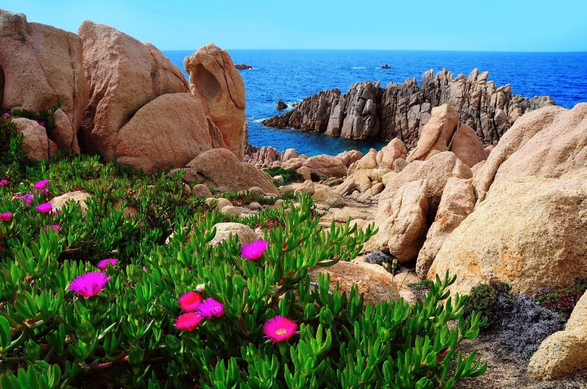 Coast of Sardinia, Italy HD Wallpaper. Background Image