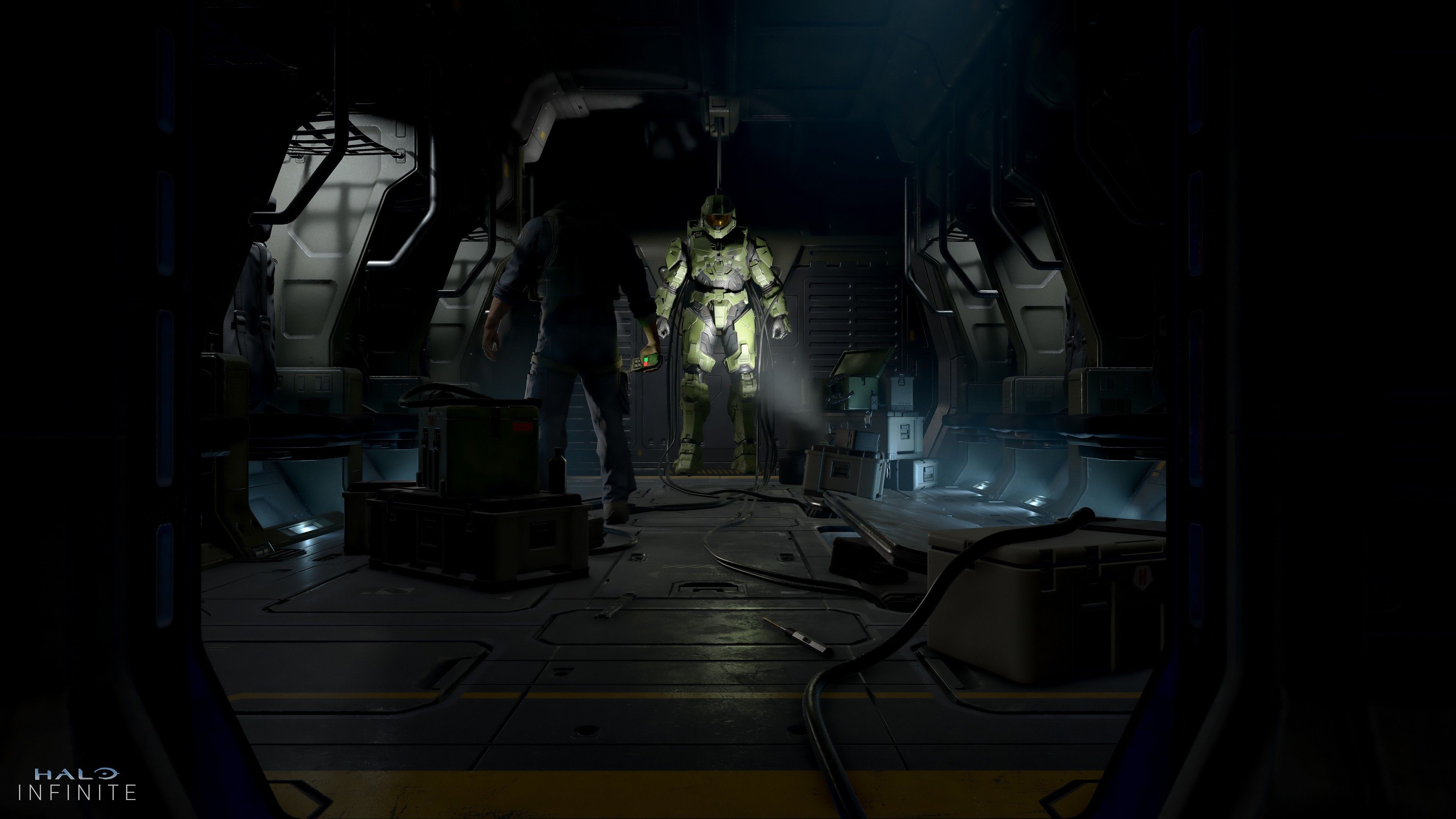 Wallpaper Halo Infinite, E3 screenshot, 4K, Games