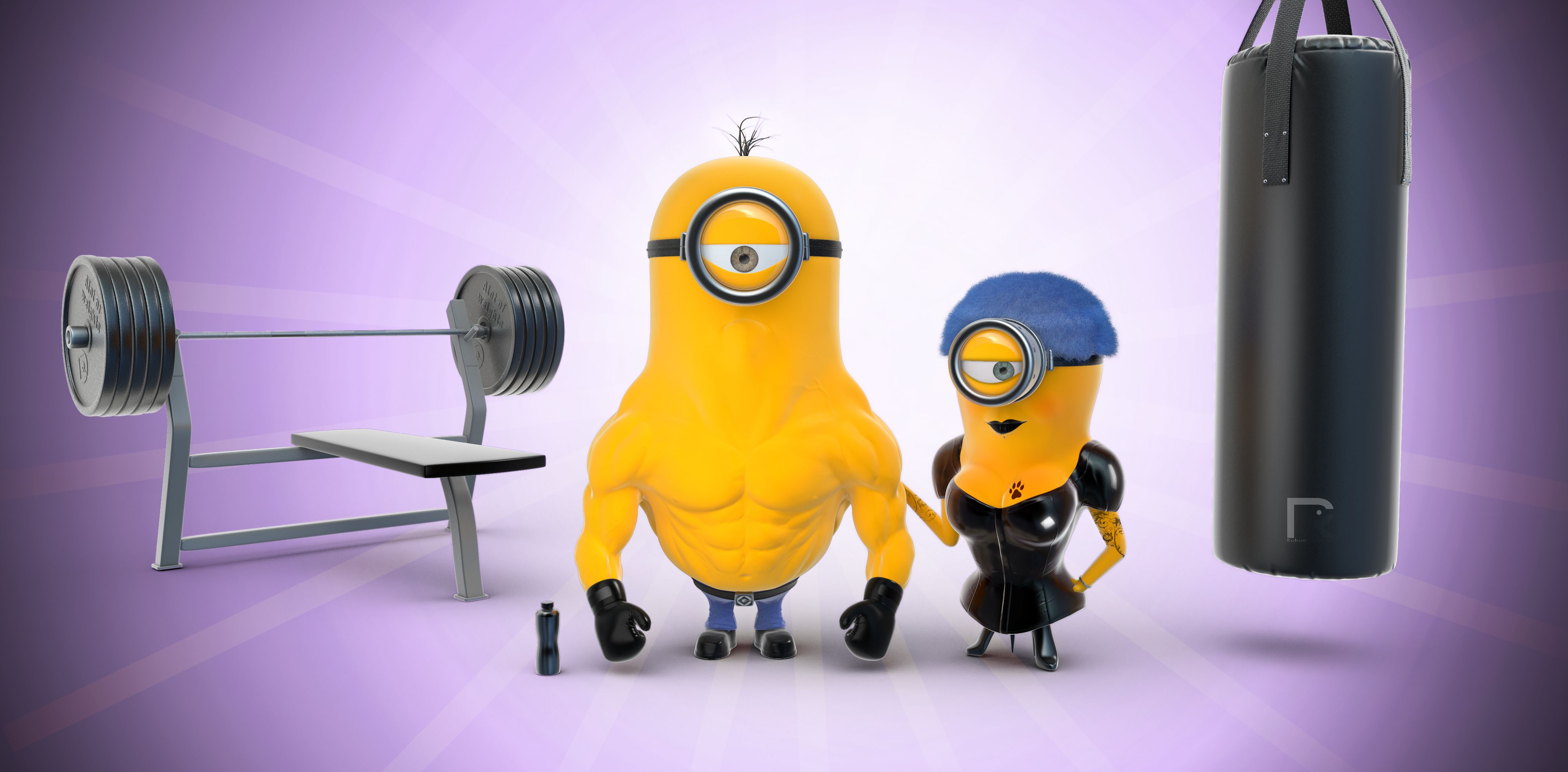 Minion Gym Wallpapers Wallpaper Cave