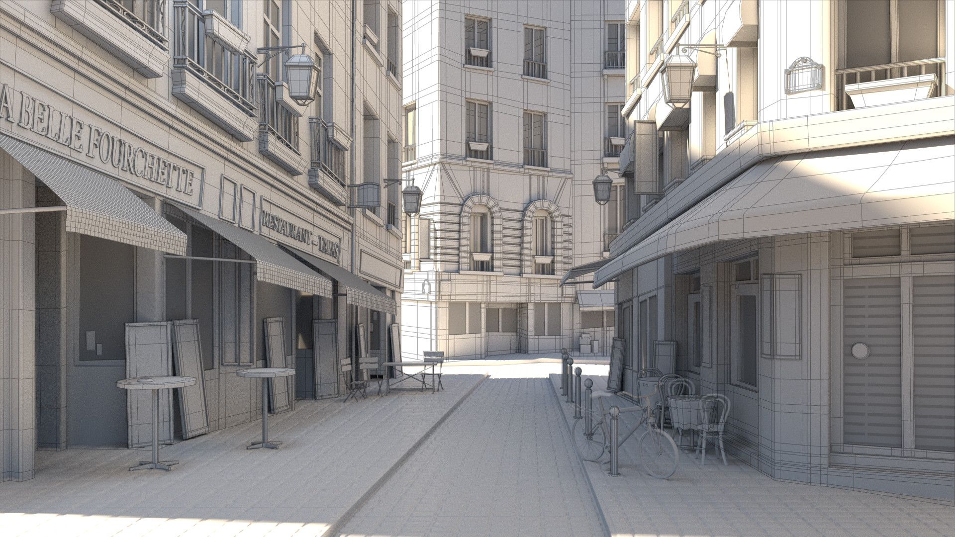 Modeling Parisian Street, Marylise Rajol