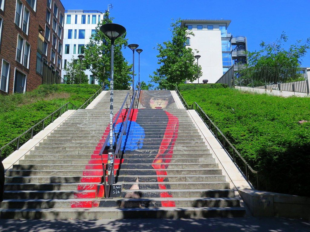 La Parisienne art by Zag & Sia in Paris 13th