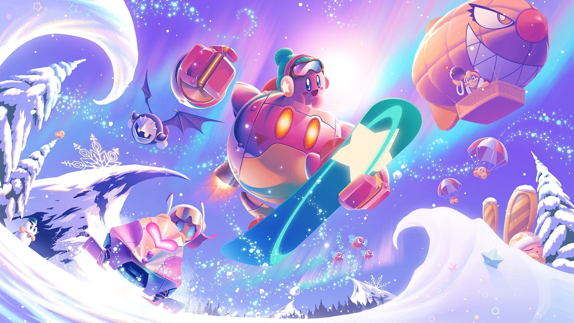Kirby: Planet Robobot HD Wallpaper
