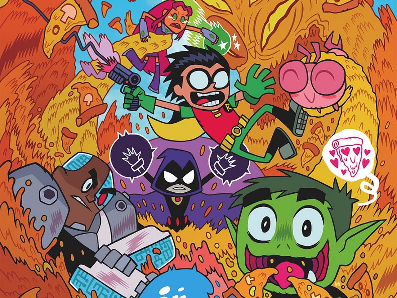 Free download Teen Titans Go HD Wallpaper Background 1280x959