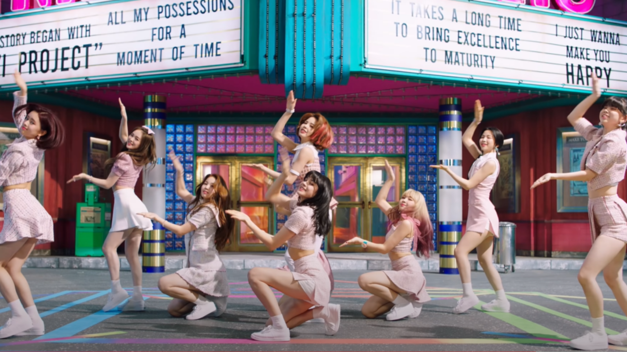 NiziU Releases Their Debut MV 'Make You Happy'