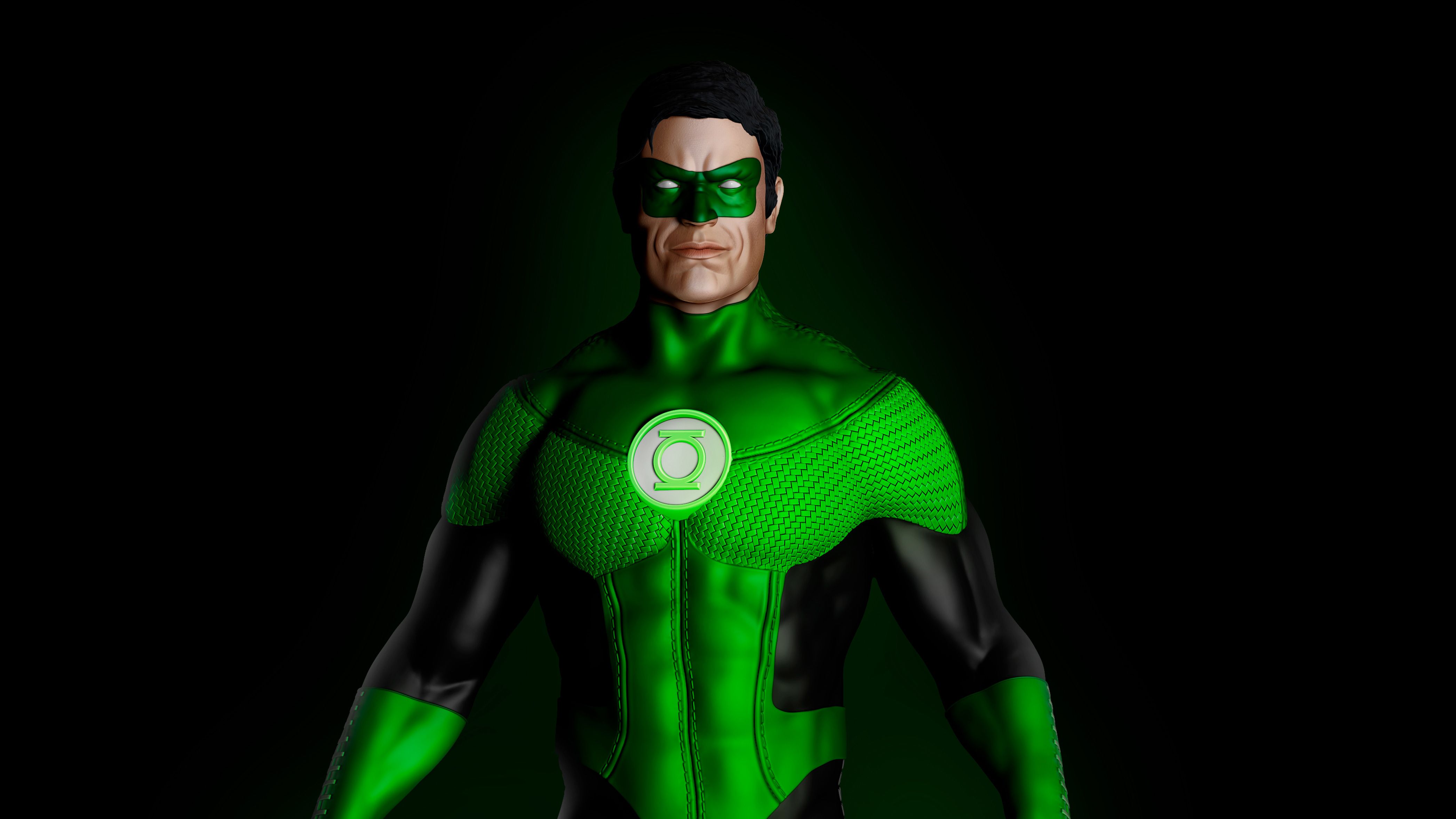Green Lantern Fan Art, HD Superheroes, 4k Wallpaper, Image