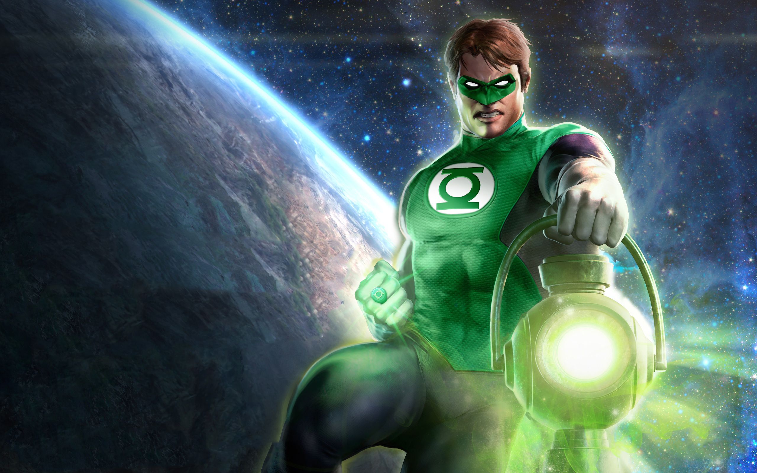 Green Lantern DC Universe 2560x1600 Resolution HD 4k