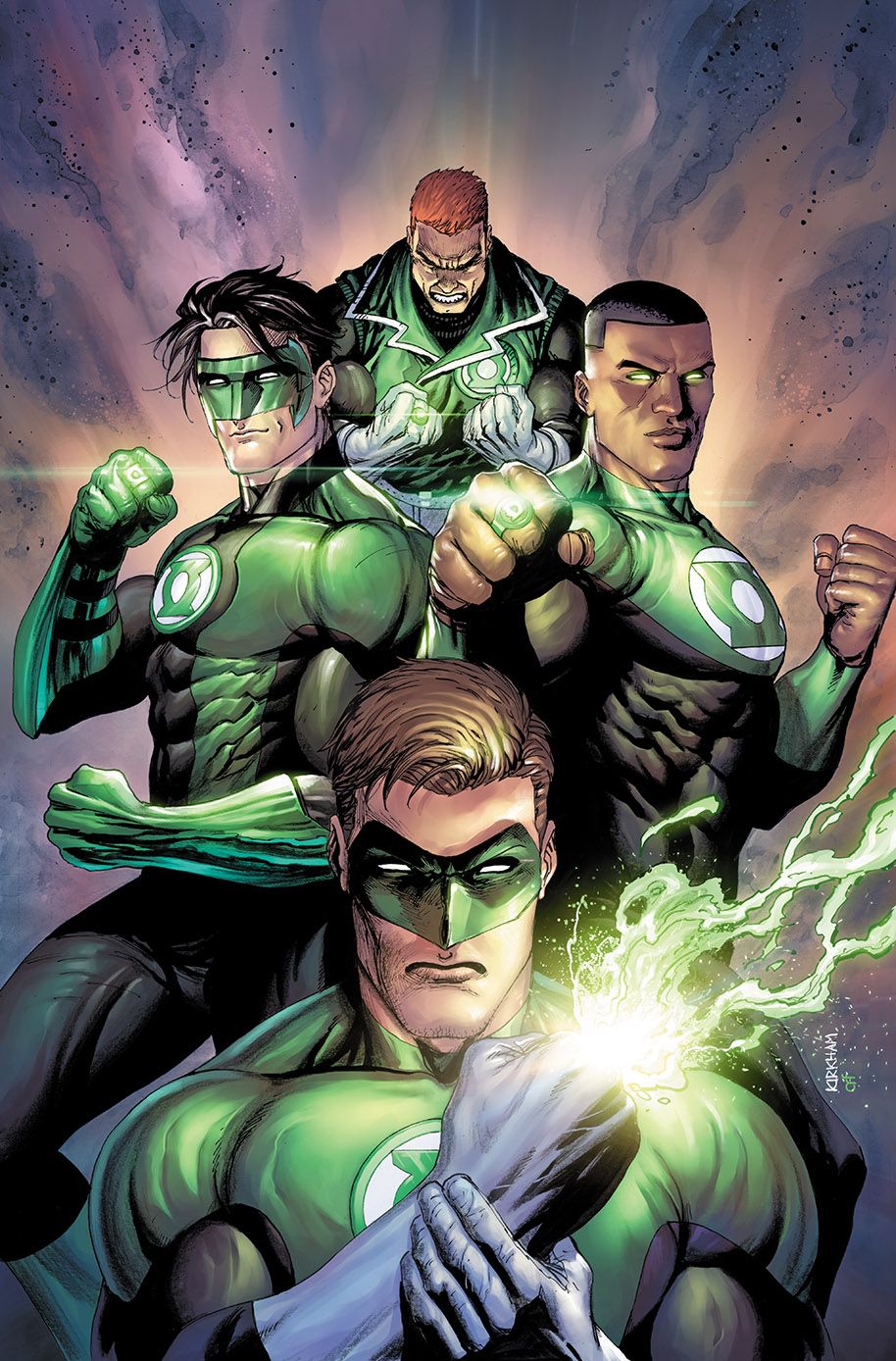 Hal Jordan Green Lantern Corps 43 variant by Terry Kirkham Jun
