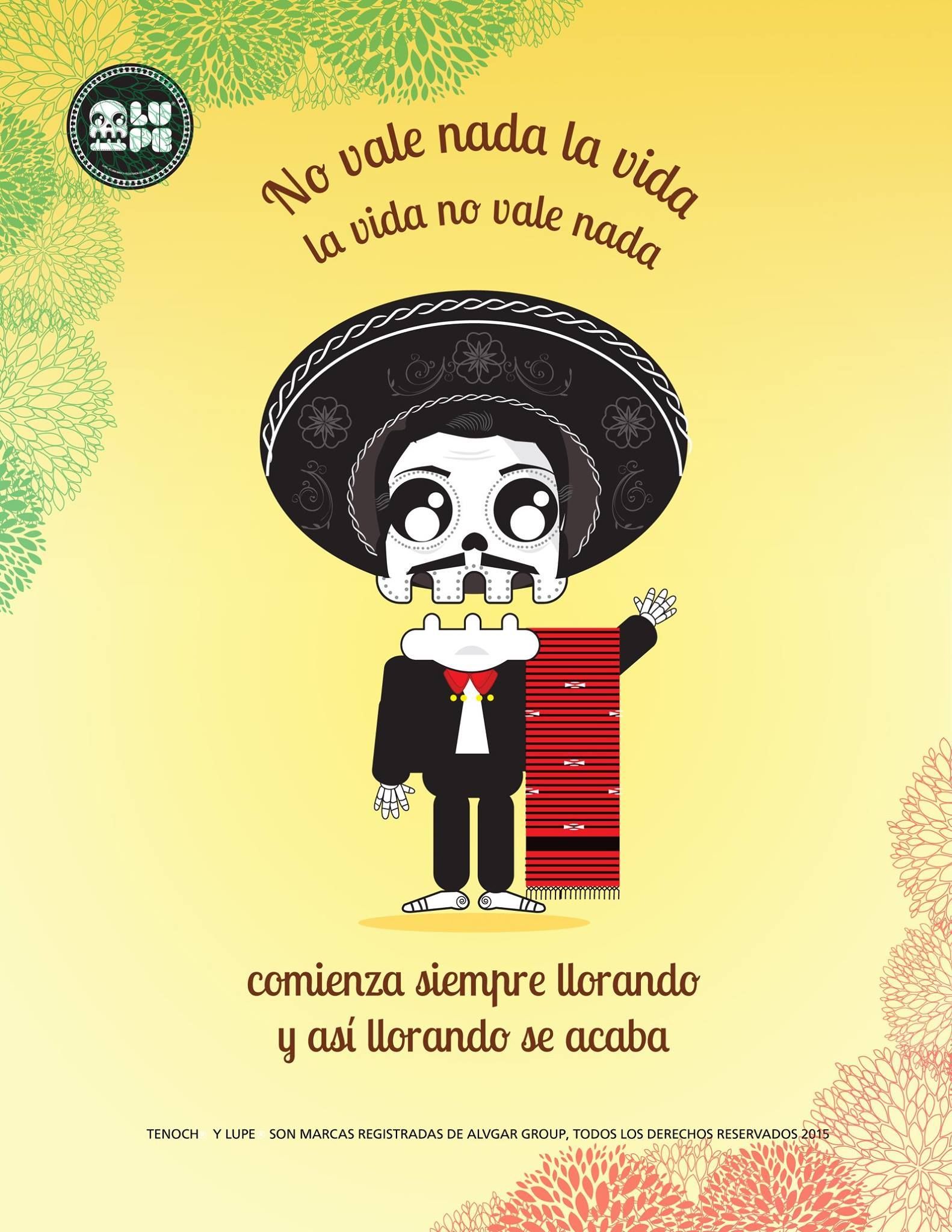 José Alfredo Jiménez. Frases dia de muertos, Noche de muertos