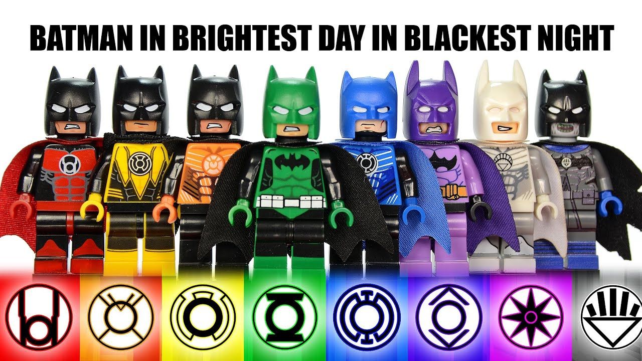 LEGO Batman MOC All Lantern Corps Suits In Brightest Day