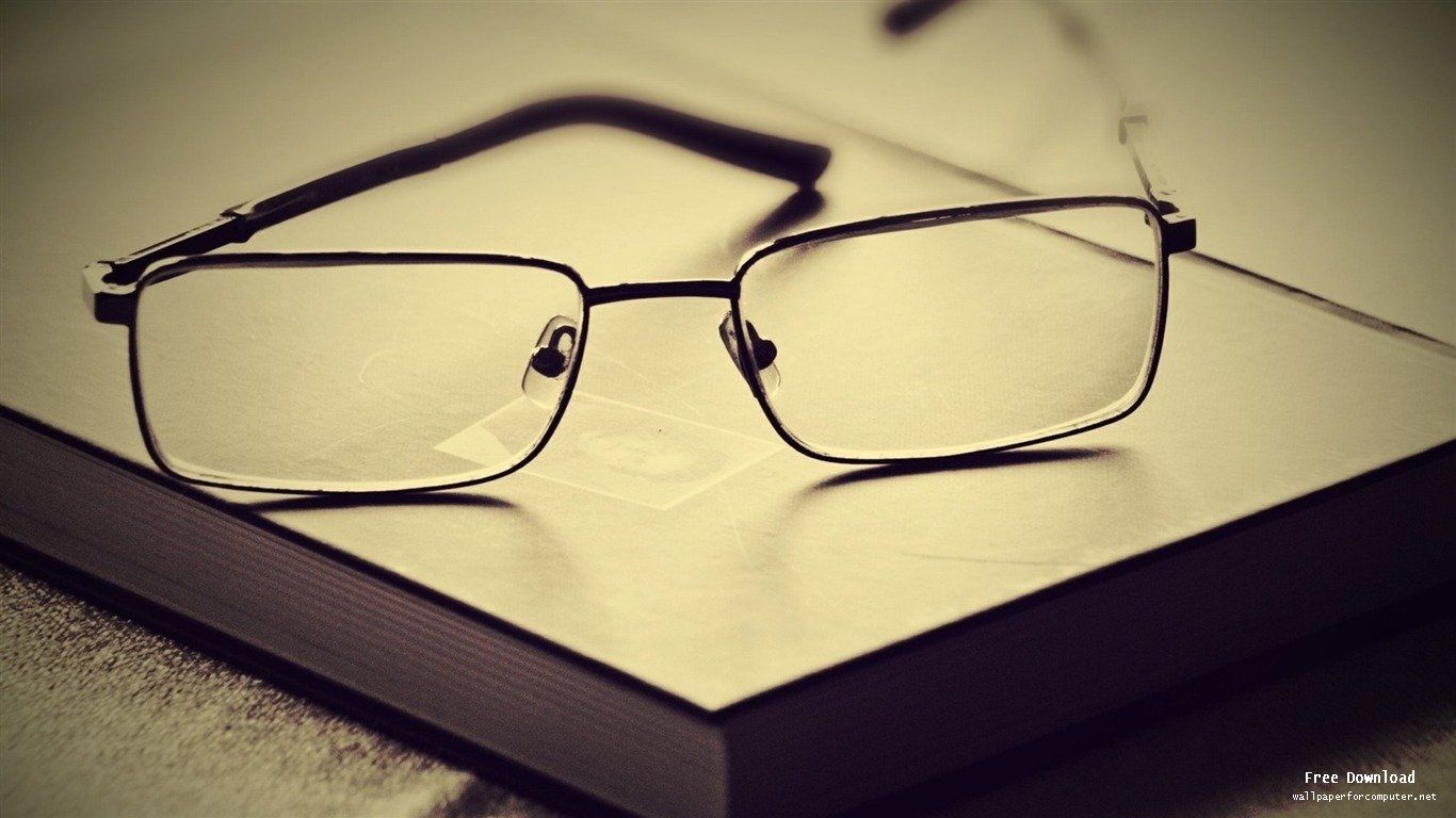 Book Glasses Lenses Frames Quality Desktop HD Wallpaper View