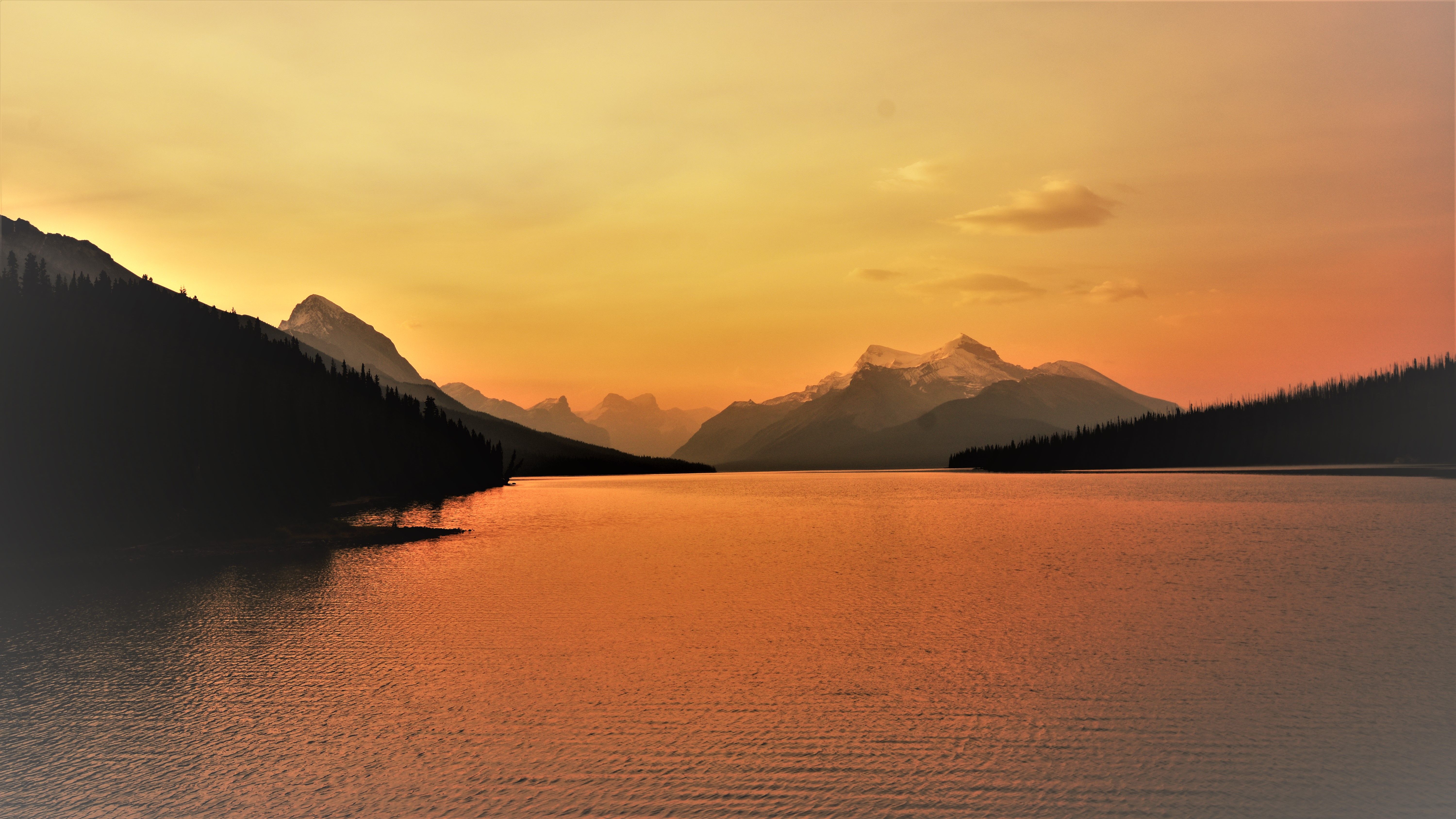 Lake Sunrise 5k, HD Nature, 4k Wallpaper, Image, Background