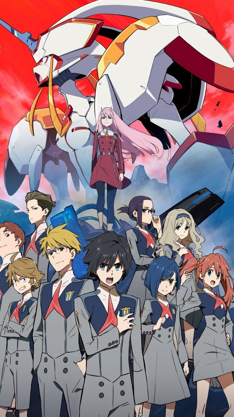 Darling in the Franxx iPhone 7 750x1334 wallpaper