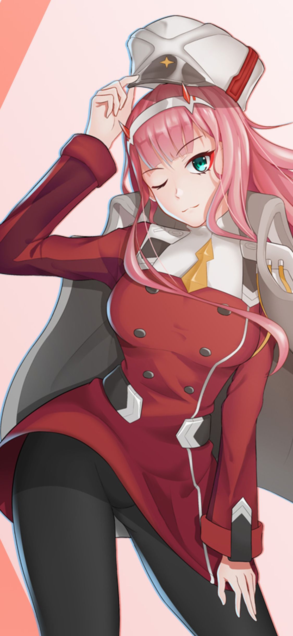 Darling In The Franxx Japenese Animated Series iPhone XS, iPhone iPhone X HD 4k Wallpaper, Image, Background, Photo and Picture