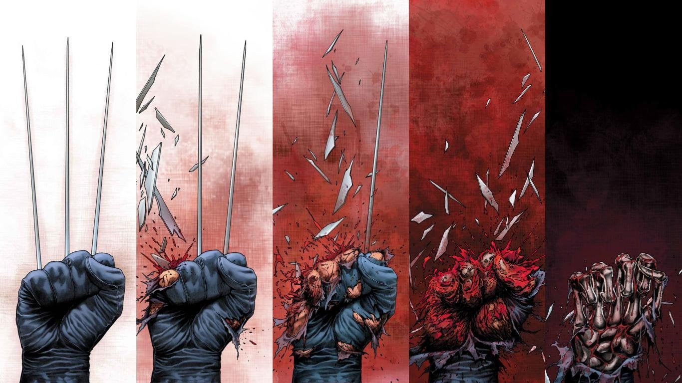 Death of Wolverine (3 Month Tie Die) Comic Covers Compiled