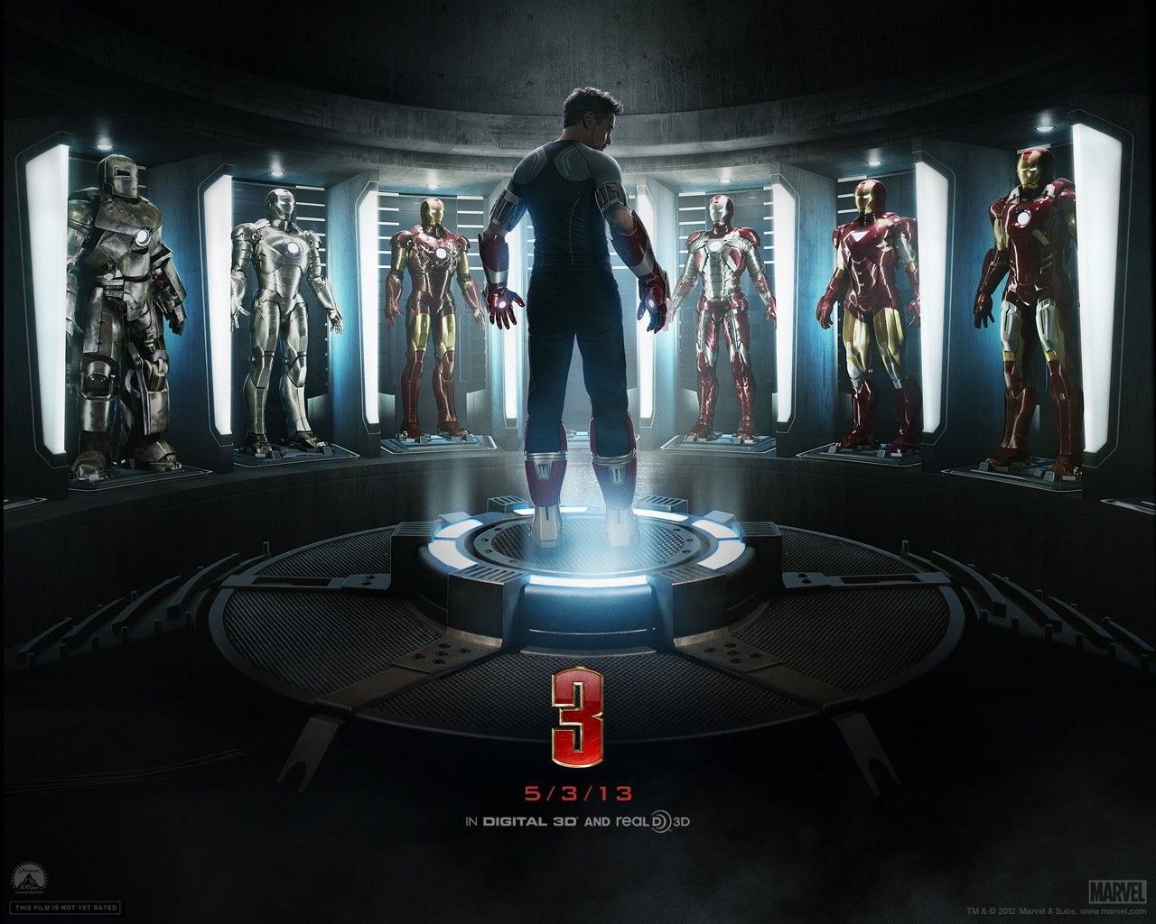 Cool Iron Man Computer Wallpaper, Desktop Background 1.25 MB ID