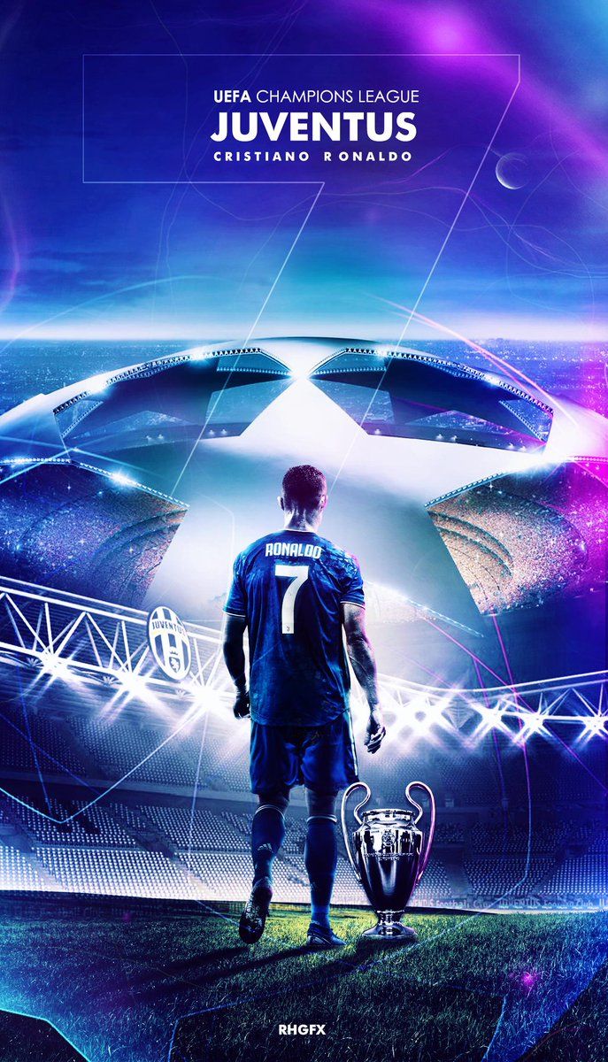 RHGFX UEFA Champions League 19 20 Wallpaper With The KING Of The Competition Himself.. Juventus. UEFA CHAMPIONS LEAGUE 19 20 #Juve #CR7 #CristianoRonaldo #UEFACHAMPIONSLEAGUE