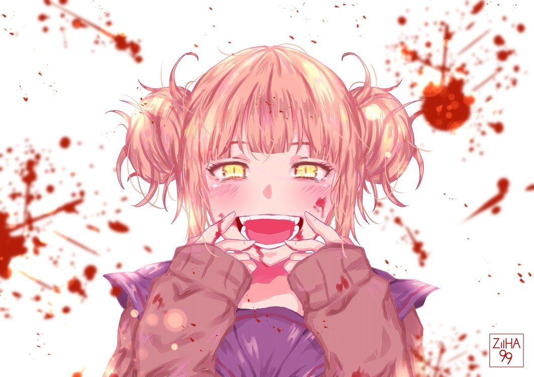 Fanart of Himiko Toga from Villain Alliance in BNHA <3 I know