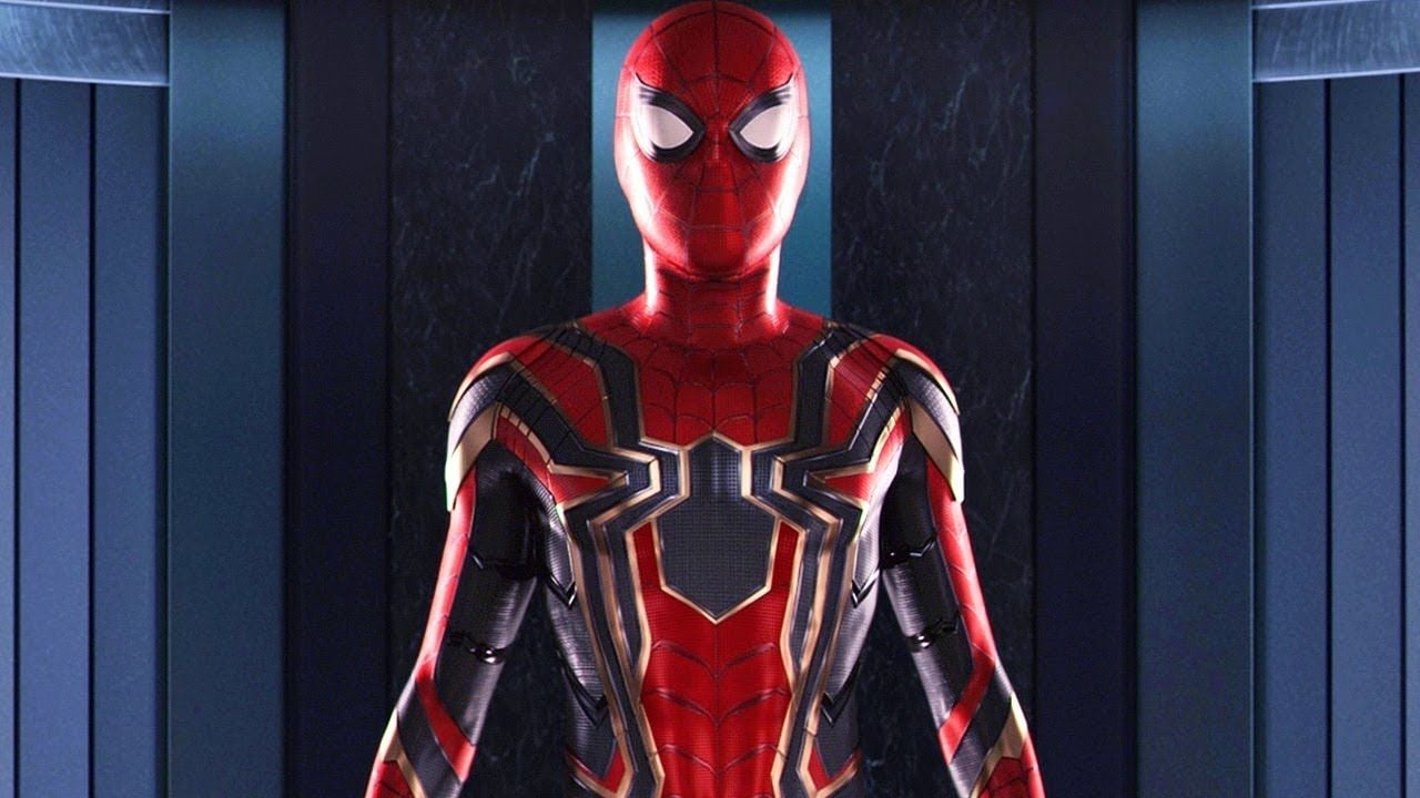 Iron Spider Suit Stark & Peter Parker Scene Man